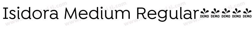 Isidora Medium Regular字体转换
